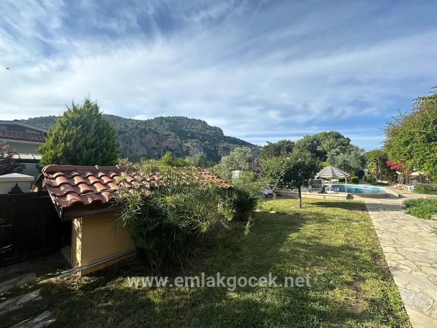 4+1 Villa Zum Verkauf In Dalyan, Direkt Am Kanal