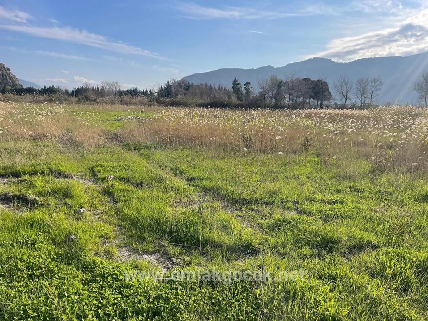 6800 M² Großes Grundstück In Dalyan Zu Verkaufen, 5% Wohnbebauungszone.