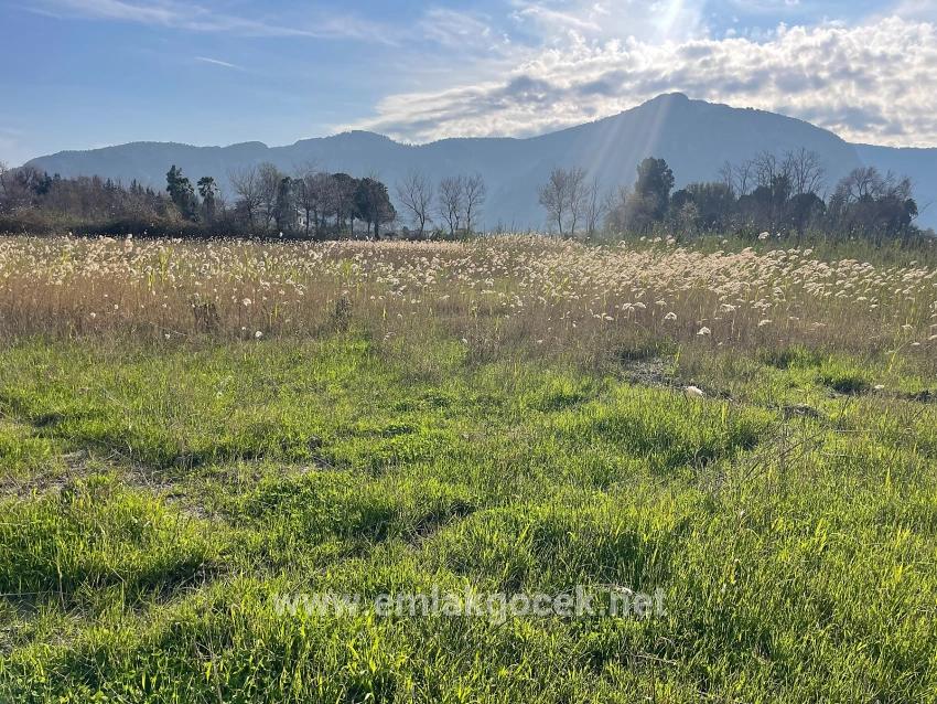 6800 M² Großes Grundstück In Dalyan Zu Verkaufen, 5% Wohnbebauungszone.