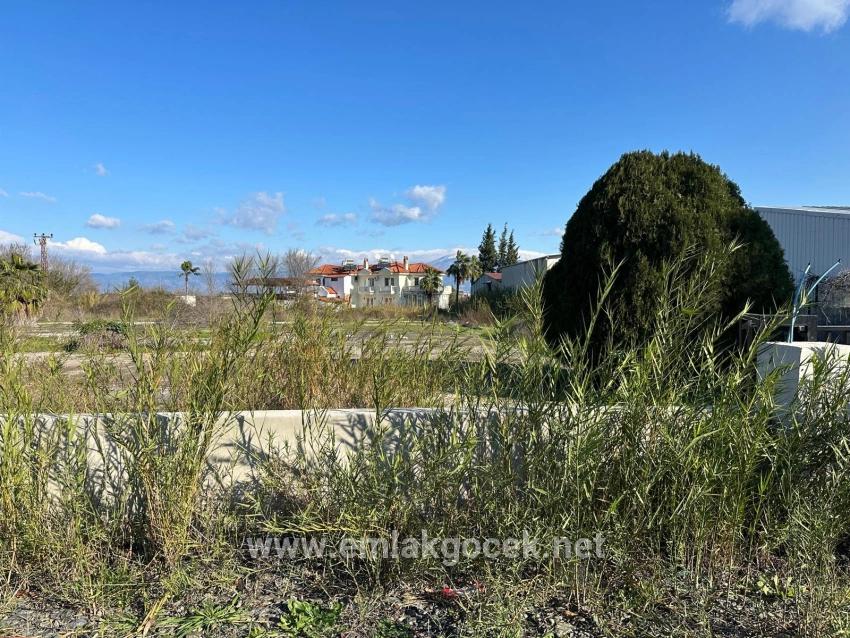 5.111 M² Großes Gewerbe- Und Wohngrundstück Zum Verkauf, Direkt An Der Hauptstraße In Dalyan Gelegen