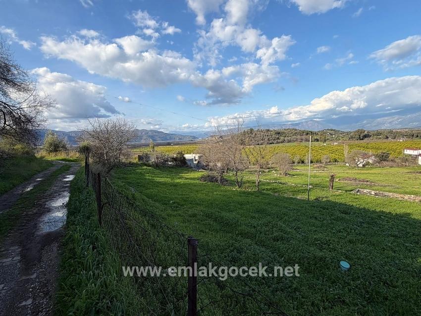 11.230 M² Großes Grundstück Mit Seeblick In Dalyan Zu Verkaufen.
