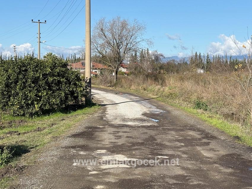 Feld Zu verkaufen in Tepearası Bz. Ortaca - Weinberg & garten-Zonierung - 23.000 m²