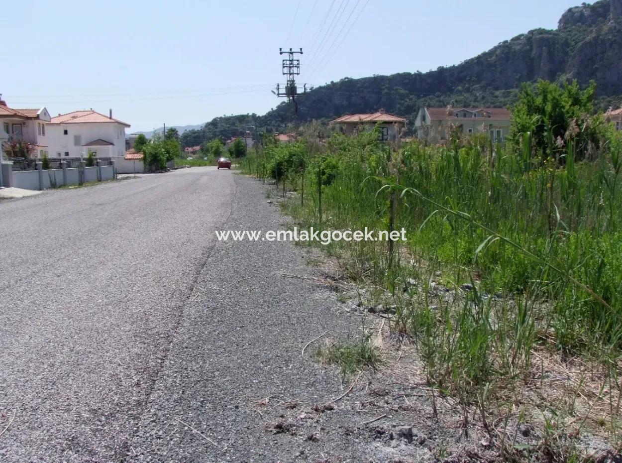 Grundstück Zum Verkauf In Dalyan 840M2 30 Zonierung Grundstück Zum Verkauf In Dalyan Gülpınar