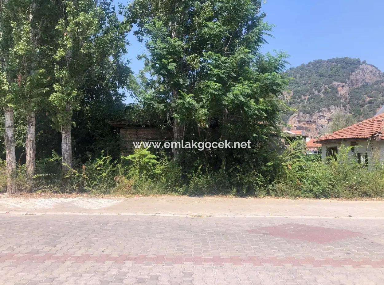 Maras Dalyan Villa Zum Verkauf-Grundstück Zum Verkauf Mit Blick Auf Die Königlichen Gräber 1026M2