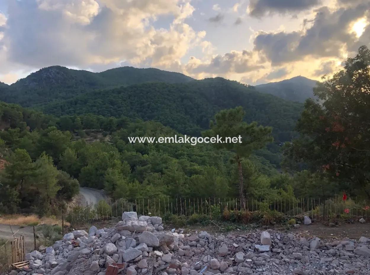 Grundstück Zu Verkaufen Mit 1000M2 Meerblick In Gokbel