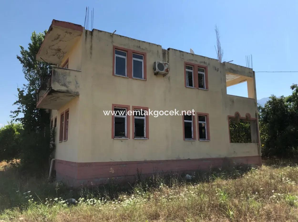 2 Stöckige Haus Villa Zum Verkauf In 727M2 Grundstück In Seydikemer