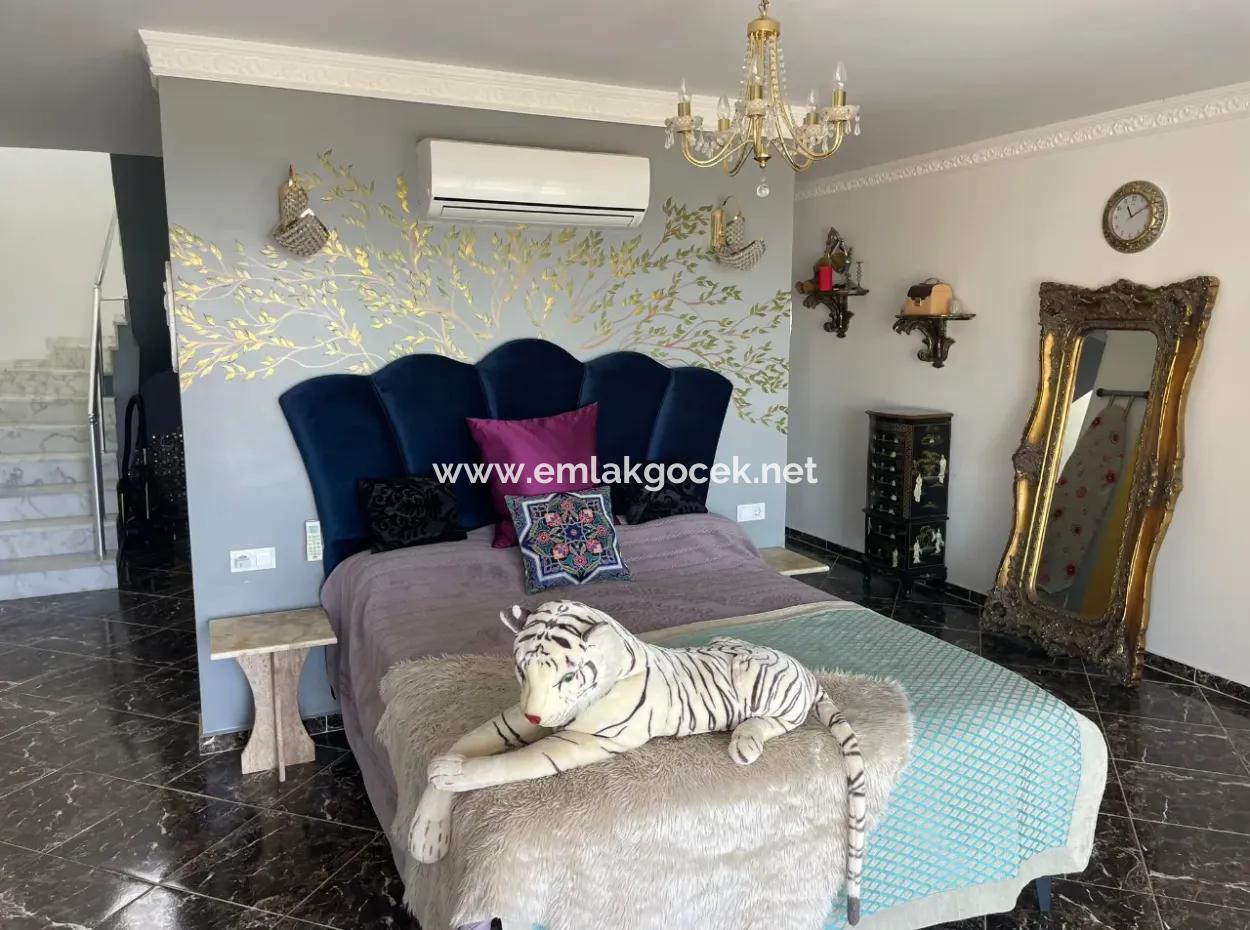 Vip Villa Zum Verkauf In 5000M2 Grundstück Mit Vollem Meerblick In Gökbel