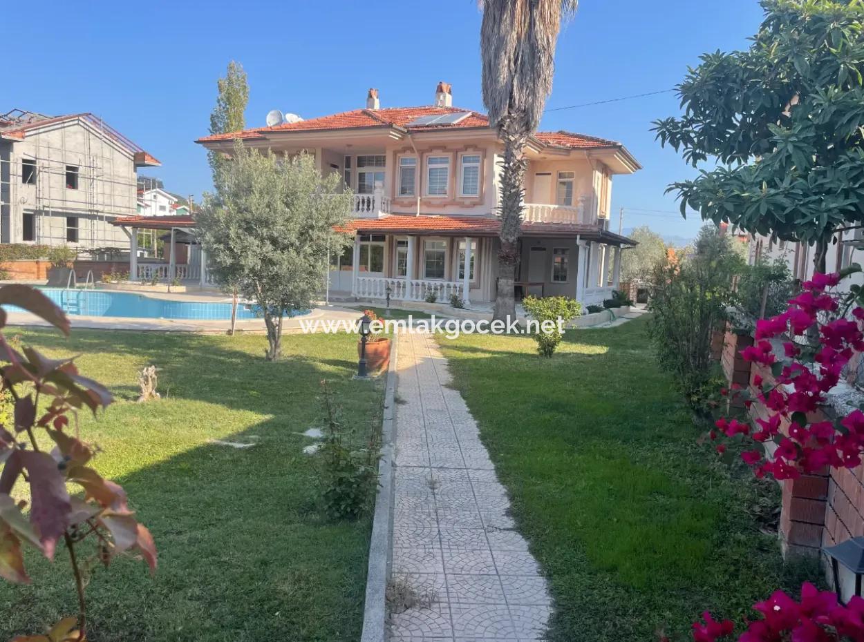 4 1 Villa Zum Verkauf In Dalyan Für 1000M2 Land