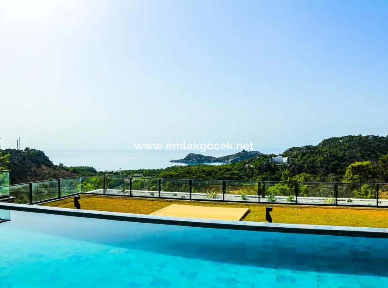 Steinvilla Zum Verkauf Mit Meerblick In Sarigerme