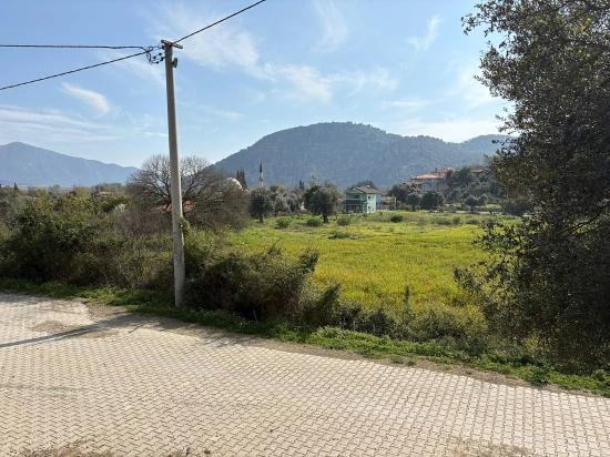2.023 M² Großes Grundstück In Çandır Village, Köyceğiz, Zu Verkaufen, Mit Miteigentum Und Freiwilliger Aufteilung.