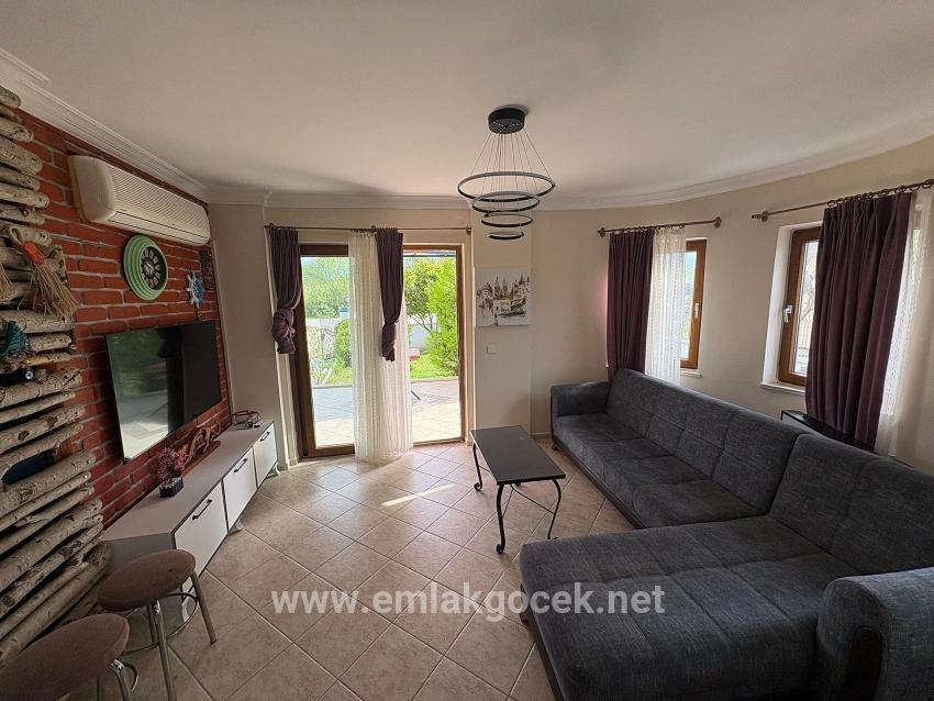 3+1 Villa For Sale On A 566m2 Plot In Dalyan Gülpınar