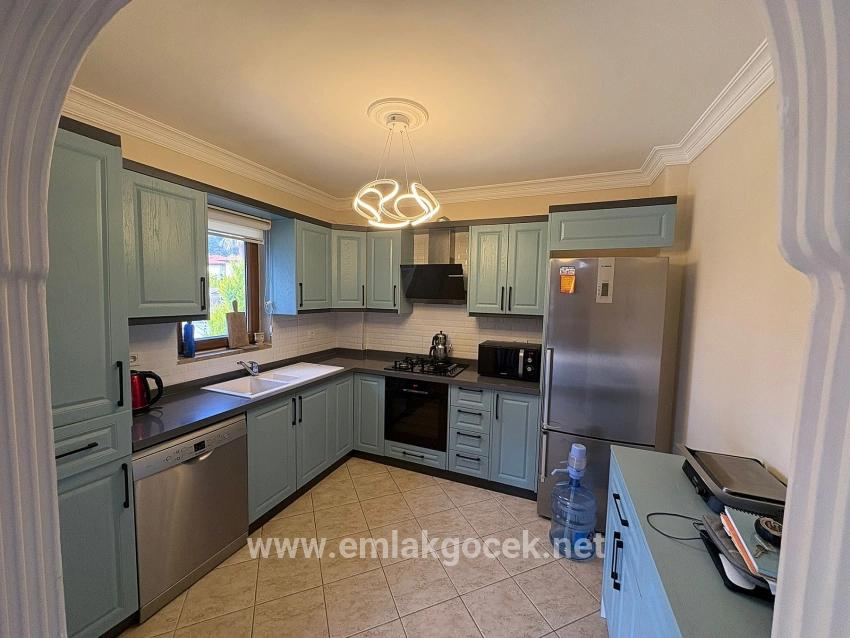 3+1 Villa For Sale On A 566m2 Plot In Dalyan Gülpınar
