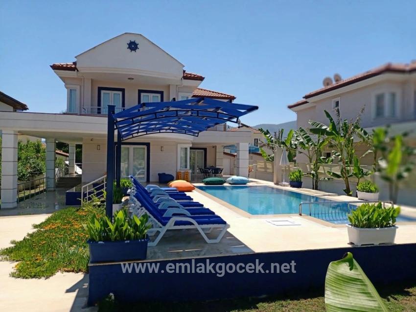 4+1 Villa For Sale In Dalyan Gülpınar, 573m2
