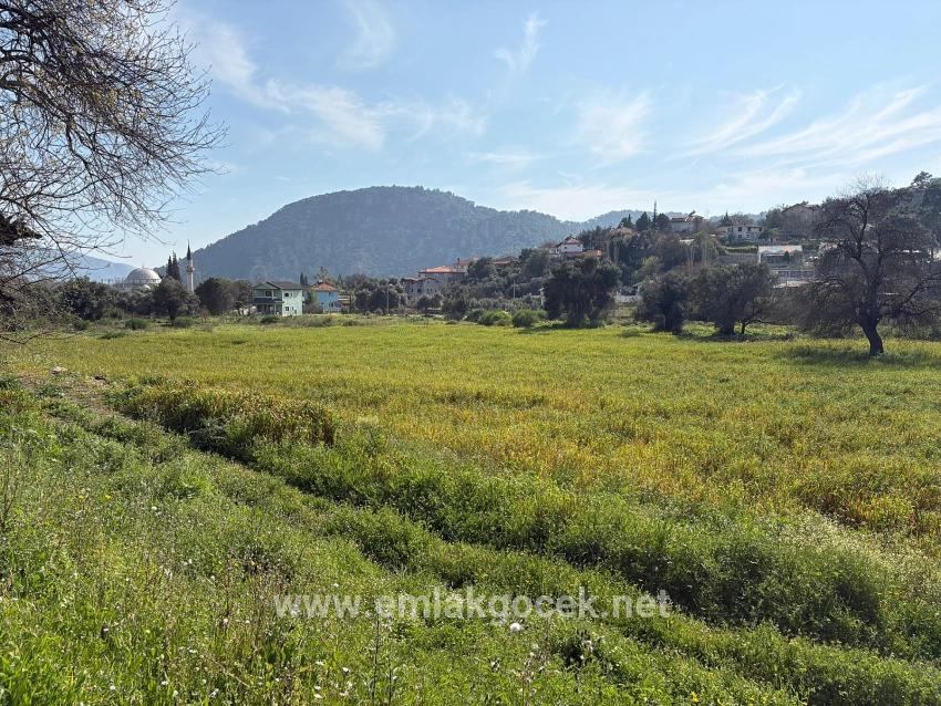 2,023 M² Plot Of Land For Sale In Çandır Village, Köyceğiz, With Shared Ownership And Voluntary Partition.