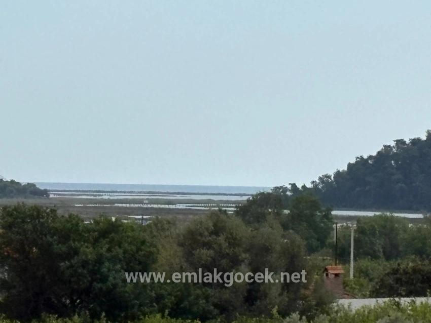 In Çandır, 1.721m2 Land For Sale With Sea And Lake View