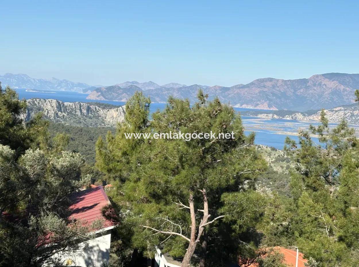 1000M2 Land For Sale With Sea View In The Village Built-Up Area In Gökbel