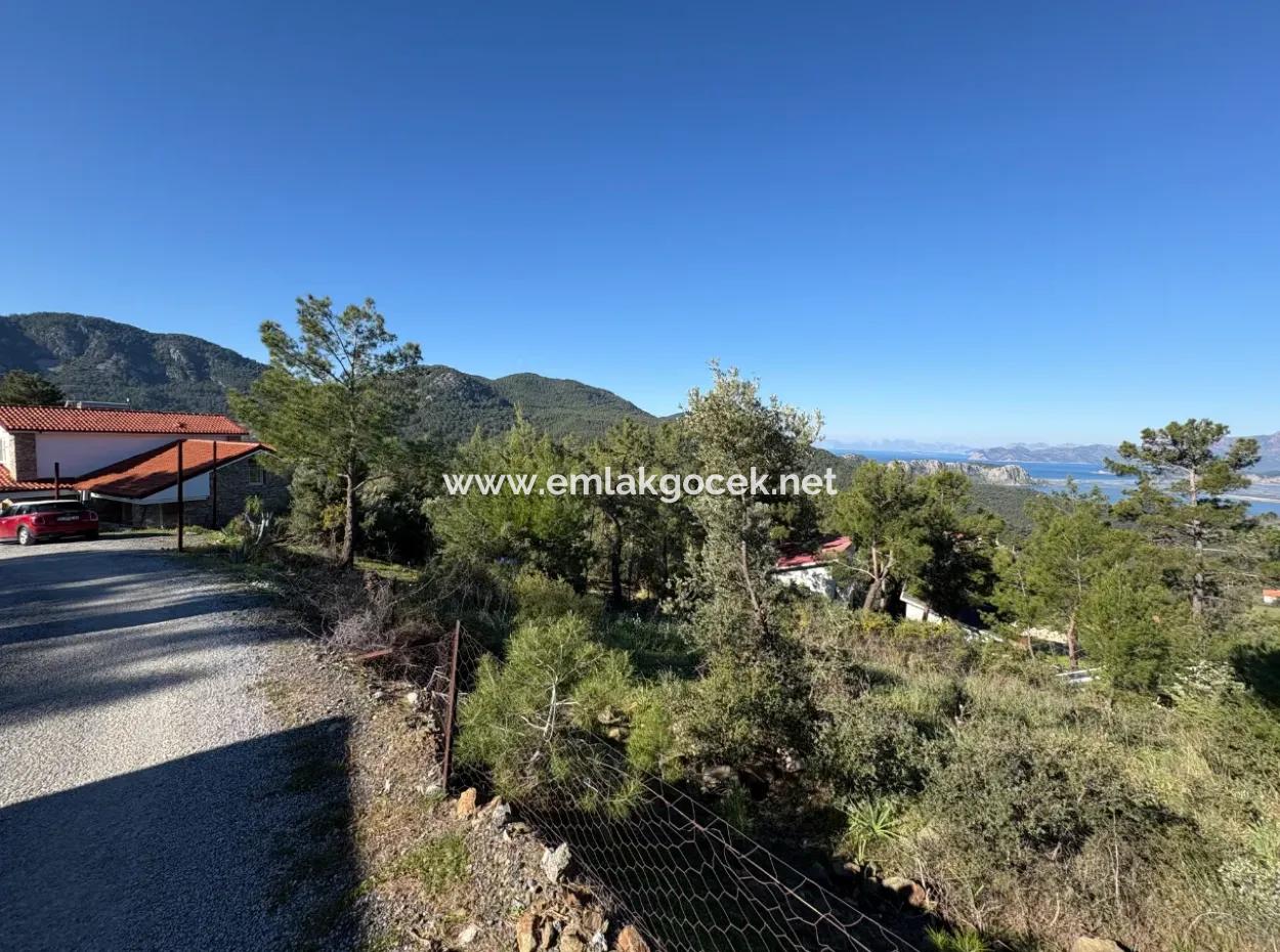 1000M2 Land For Sale With Sea View In The Village Built-Up Area In Gökbel