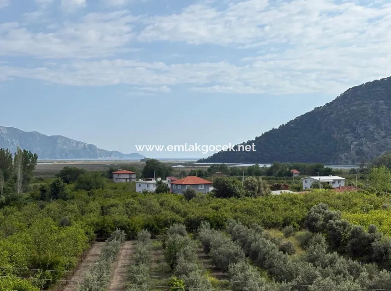 1,721M2 Land For Sale In Çandır Village With Sea And Lake Views