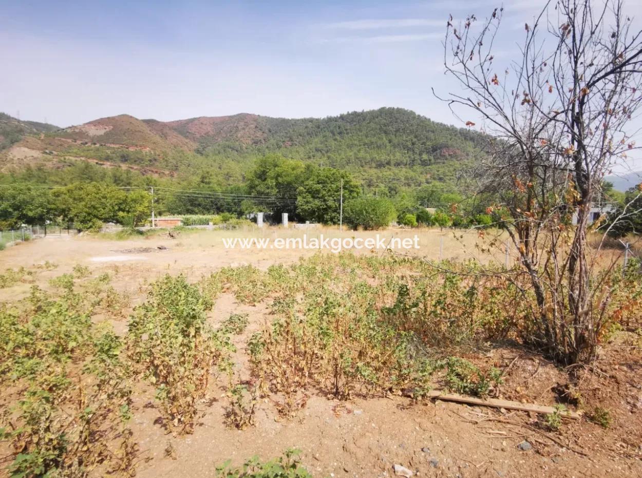 1245M2  Land For Sale In Marmaris Çamlı
