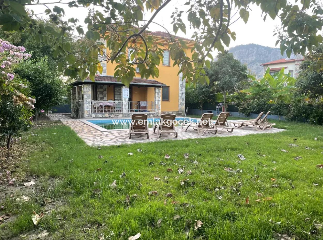 Dalyan Gülpinar 500M2 Land In Corner For Sale 3 1 Villas
