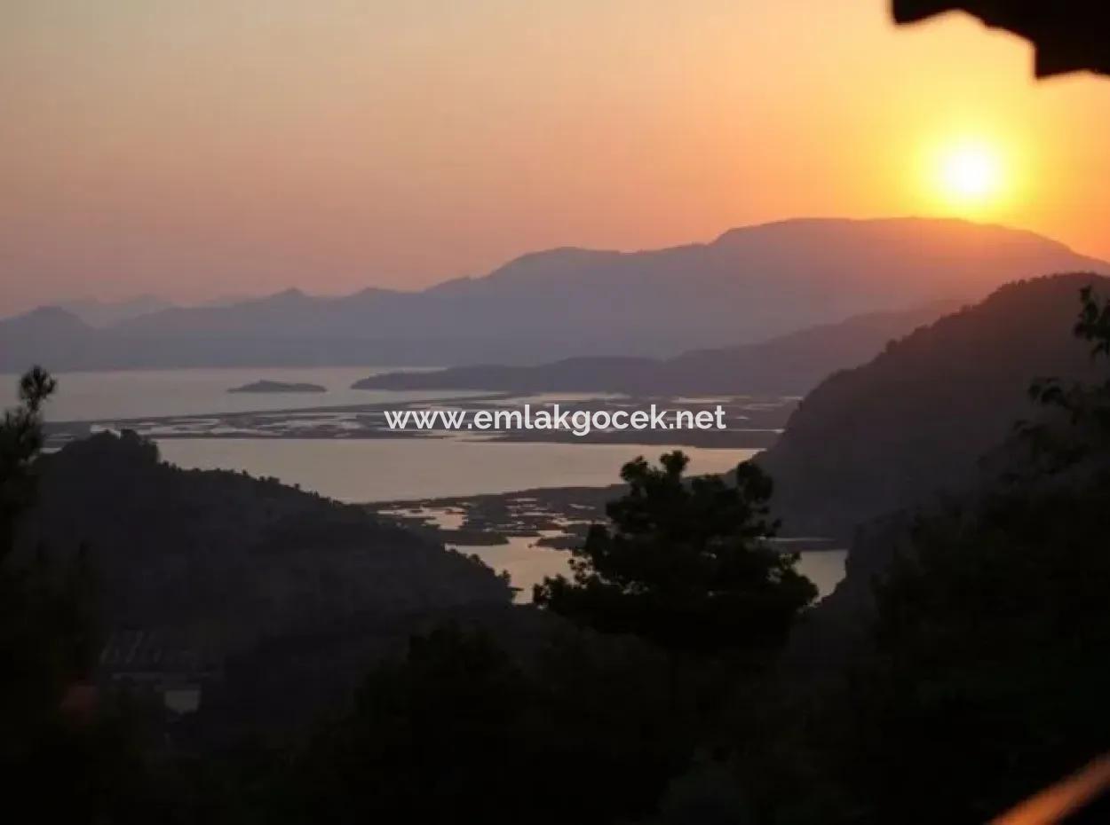 Villa Gokbel Dalyan Iztuzu Villa For Sale With Full Sea View For Sale In Gokbel