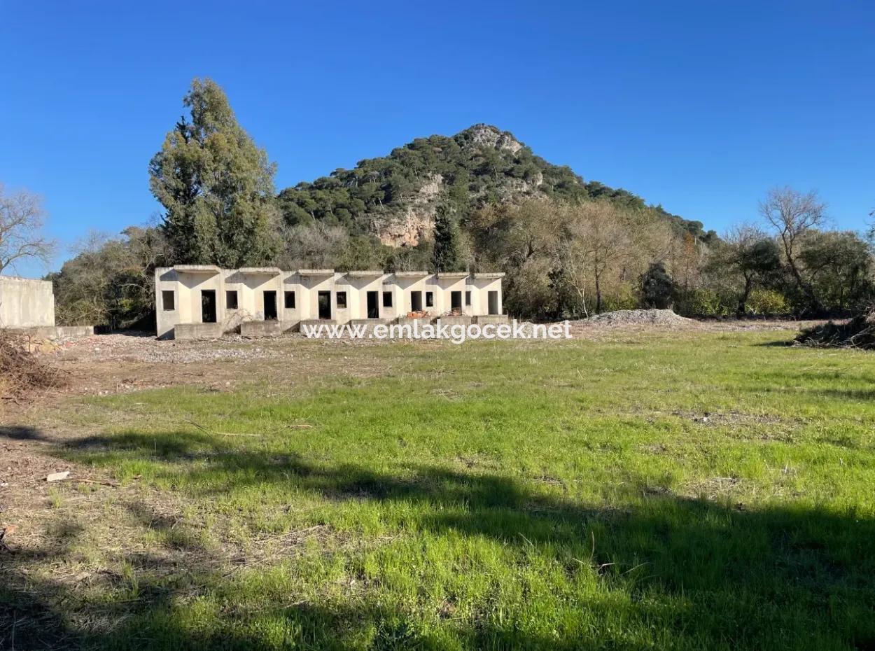 Land For Sale In Dalyan Gülpınar On The Main Road 9,037M2