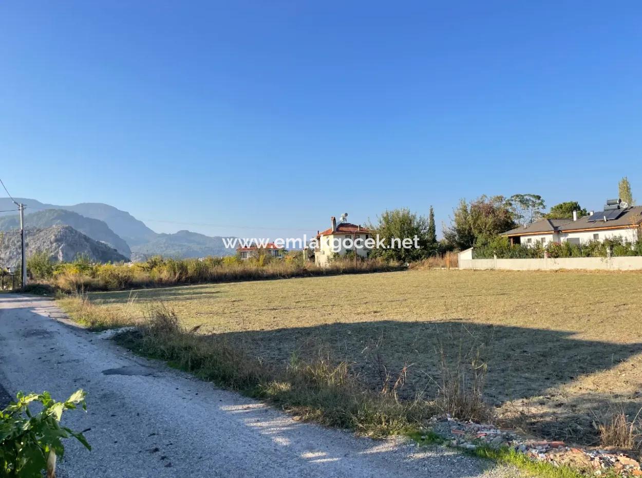 4 Parcels Side By Side Close To The Center In Dalyan 2140M2 Land For Sale