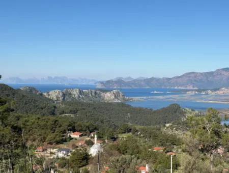 1000M2 Land For Sale With Sea View In The Village Built-Up Area In Gökbel