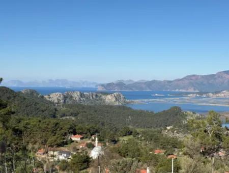 1000M2 Land For Sale With Sea View In The Village Built-Up Area In Gökbel