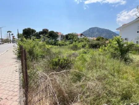 916M2 Commercial And Residential Zoned Land For Sale On The Main Road In Dalyan Gülpınar
