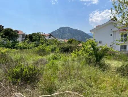 916M2 Commercial And Residential Zoned Land For Sale On The Main Road In Dalyan Gülpınar