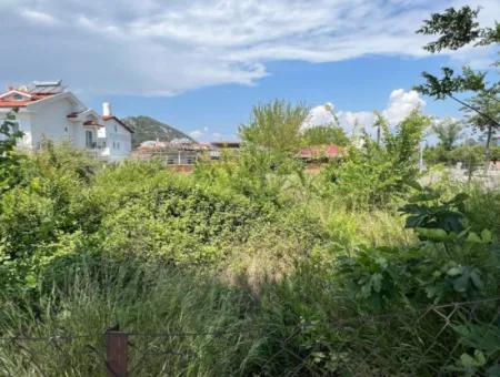 916M2 Commercial And Residential Zoned Land For Sale On The Main Road In Dalyan Gülpınar