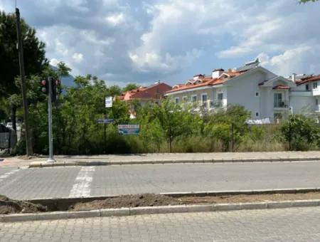 916M2 Commercial And Residential Zoned Land For Sale On The Main Road In Dalyan Gülpınar