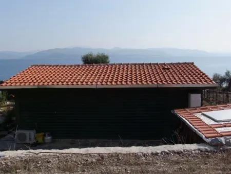 Beachfront Bungalow For Sale In Akbuk By The Sea In A Plot Of 800M2 Villa For Sale Turnalı