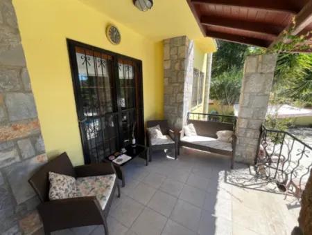 Detached Duplex Villa For Sale In Dalyan Gülpınar