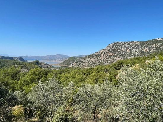 Земля 3514m2 На Продажу С Панорамным Видом На Море В Гёкбеле