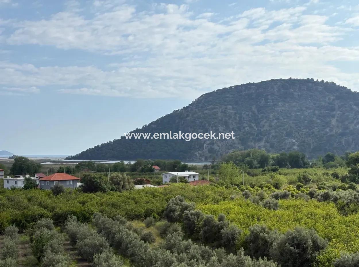 Çandır Köyünde Deniz Ve Göl Manzaralı 1,721M2 Satılık Tarla
