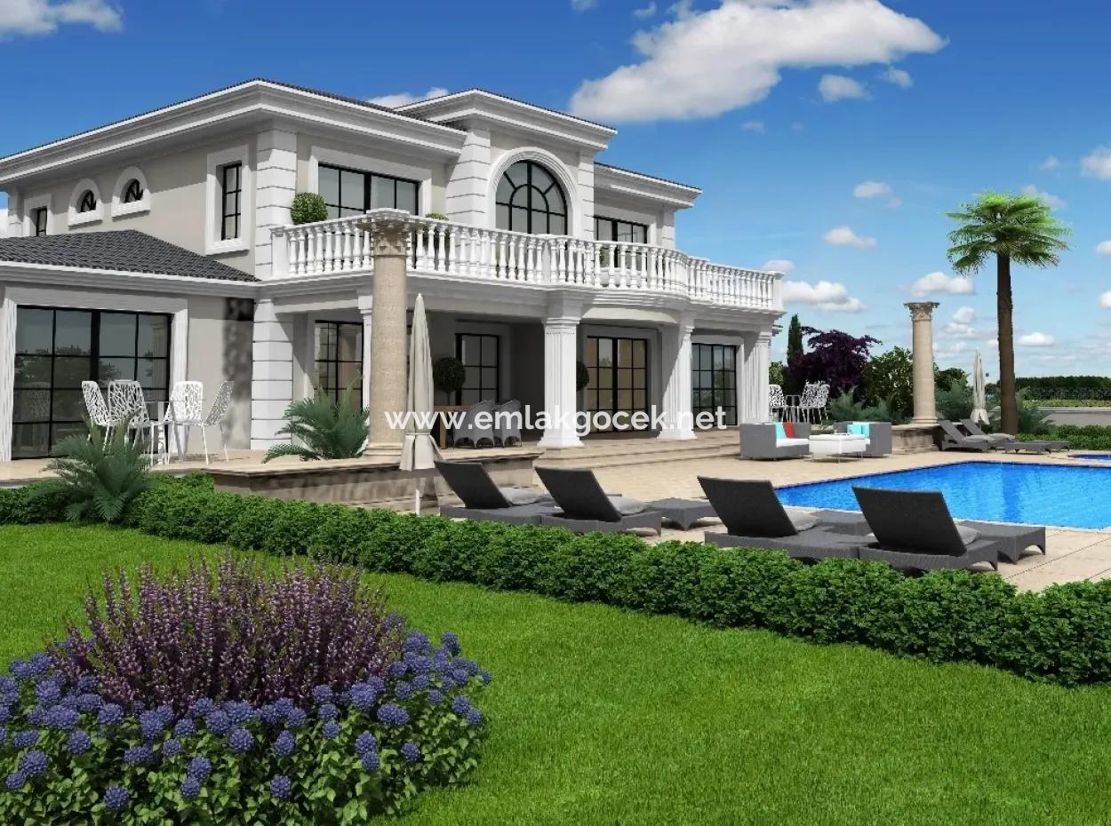 Zeytinalanda Satılık Lüks Villa Köyceğiz Zeytınalanda 6800M2 Arsa Full Göl Manzaralı Satılık Villa