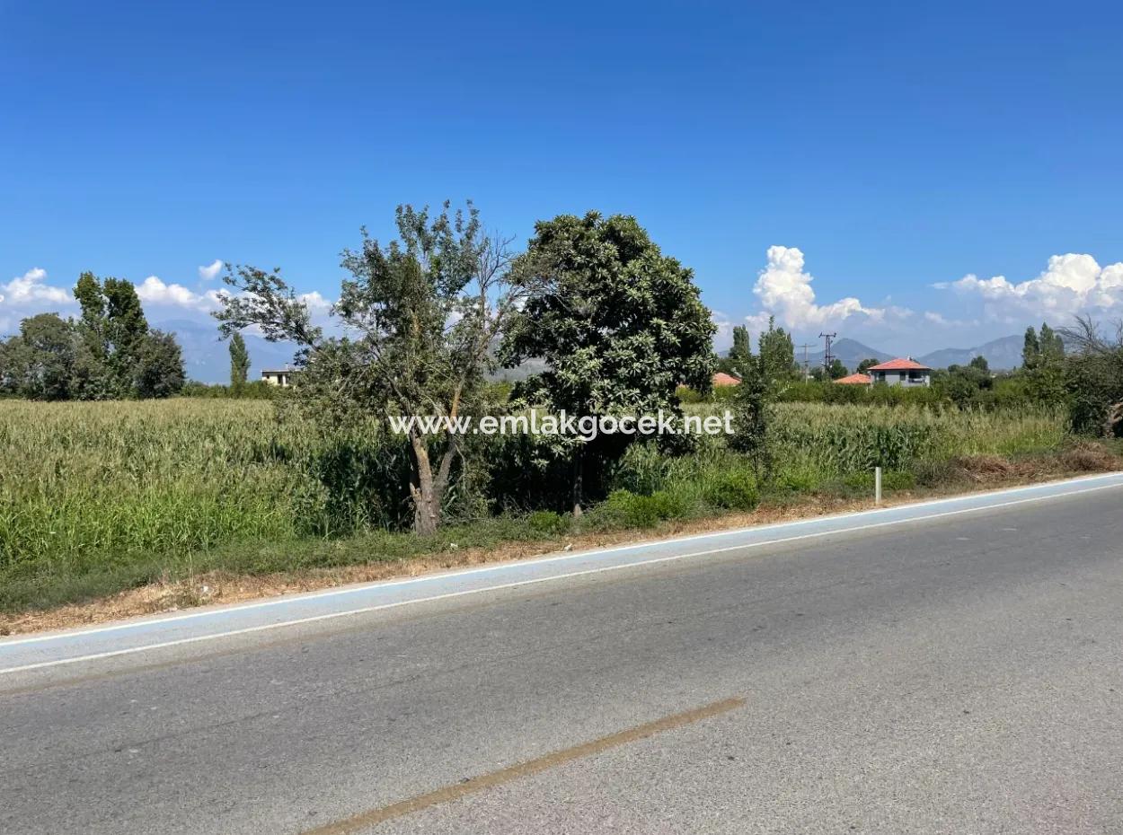 Dalyan Ana Yola Sıfır Satılık 8115M2 Ticari Satılık Arsa