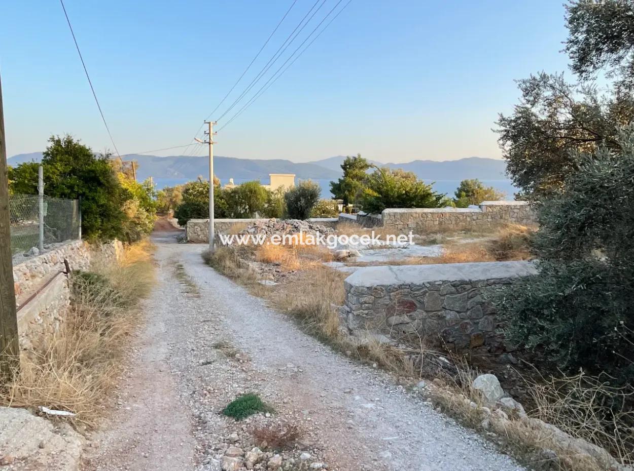 Akyaka Kandillide Deniz Manzaralı İmarlı 552M2 Satılık Arsa