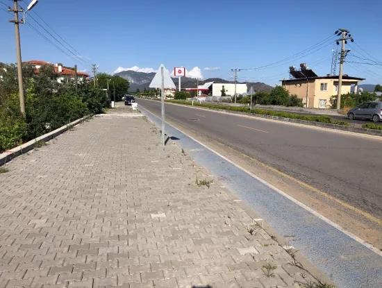 Ortaca Ekşiliyurt Satılık Arsa 560+560 M2 Ana Yola Sıfır Ticari İmarlı Satılık Arsa